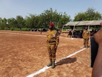 23ème régiment d’infanterie commando de Dédougou :  Souleymane SANOU aux commandes