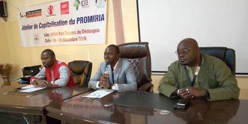Dédougou : Le projet  PROMIRIAN capitalise les acquis à mi-parcours