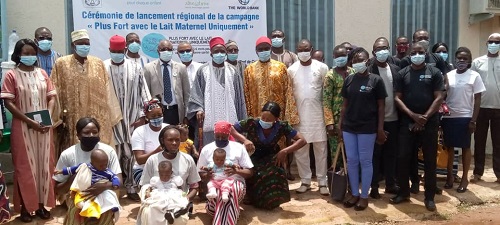 Burkina Faso :  La Boucle du Mouhoun souscrit à la campagne « Plus fort avec le lait maternel uniquement »