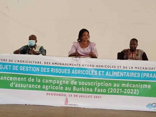 Boucle du Mouhoun : La souscription à l’assurance pour la campagne agricole 2021-2022 lancée 