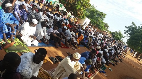 Tabaski à Dédougou : L’on a prié pour le repos des âmes des victimes des balles assassines des hommes armés
